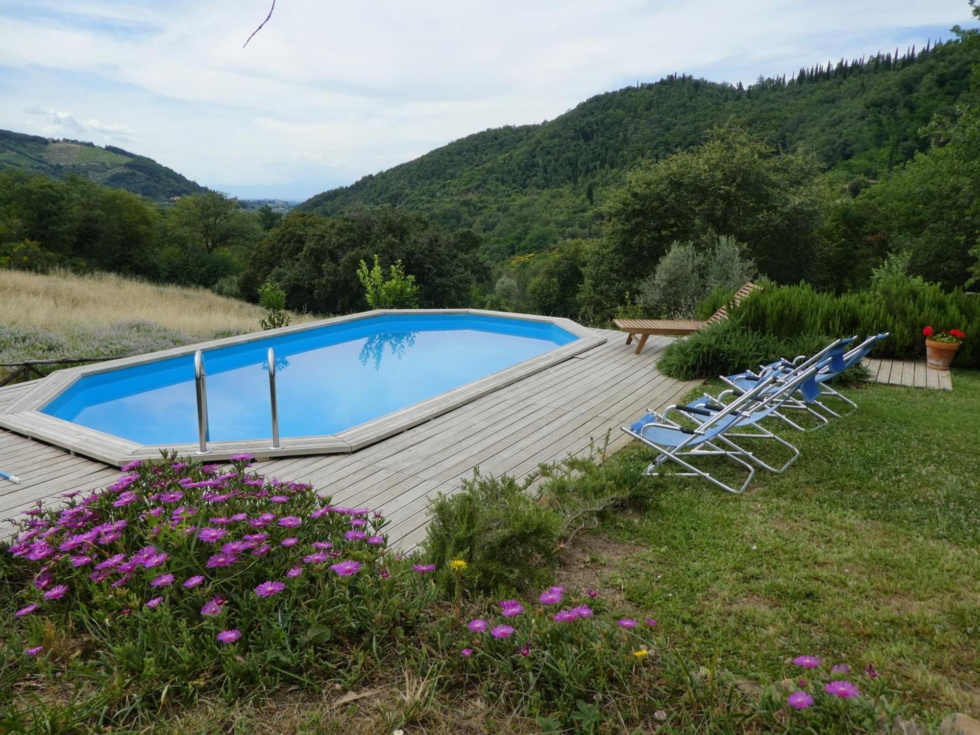 Il Capriolo Villa San Cerbone Luaran gambar